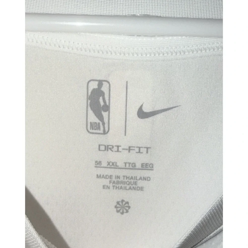 Nike Brooklyn Nets‎ Basquiat NBA Jersey 2XL White Men's Officially Licensed